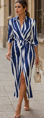 Marlowe & June™ | Printed Wrap Dress
