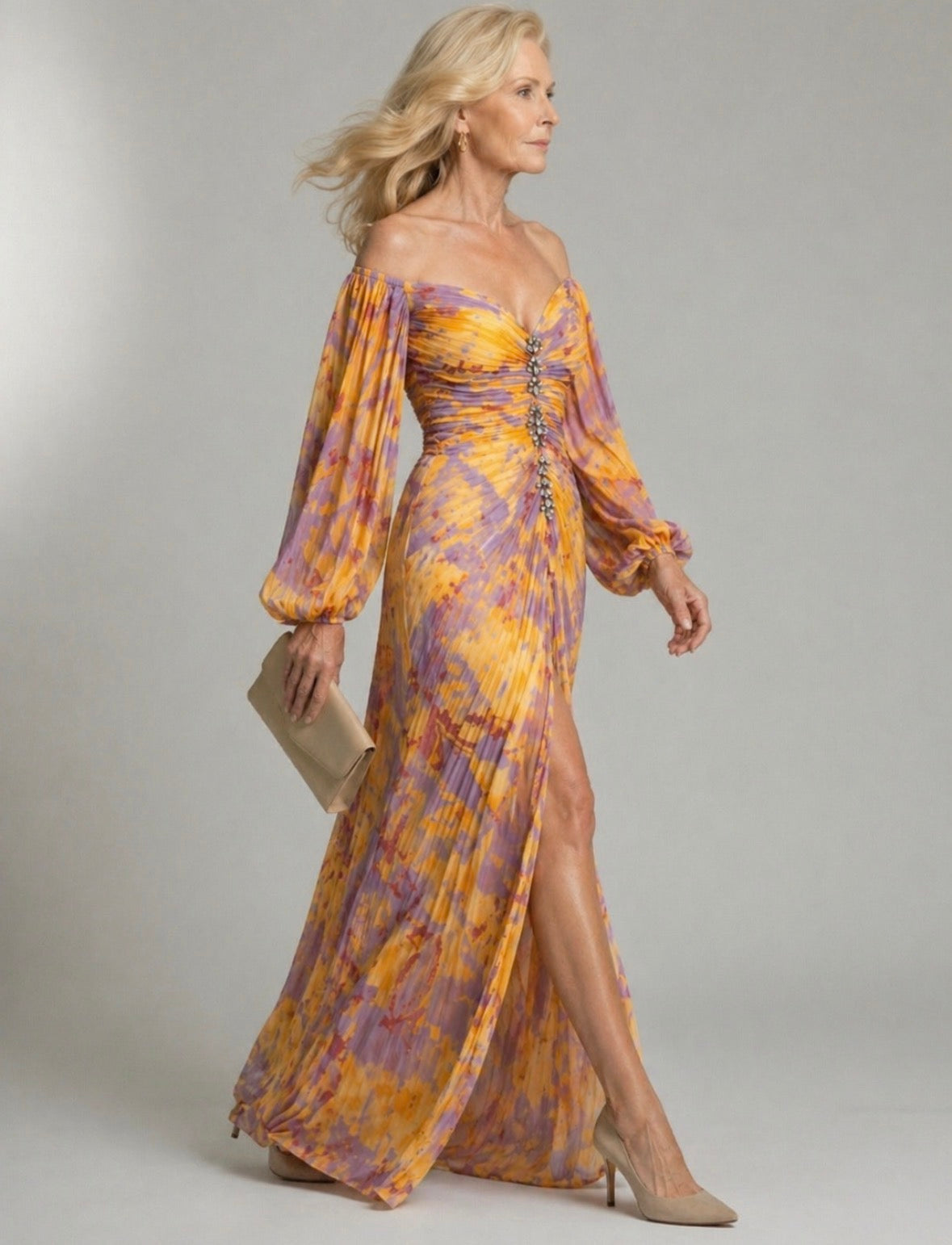 Marlowe & June™ | Elegant Dress with V-Neck