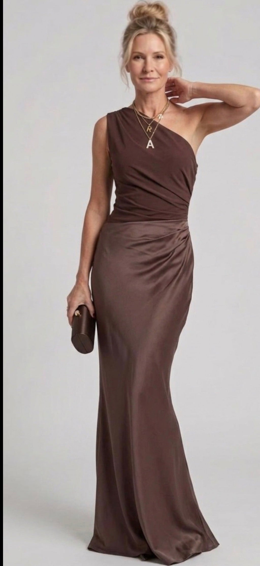 Marlowe & June™ | Maxi Dress with a Guilt in Satin