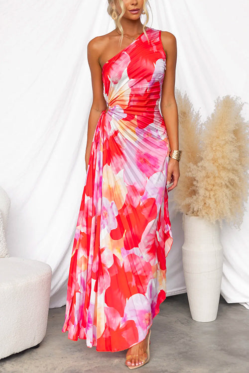 Marlowe & June™ | Vibrant Tropical Evening Dress
