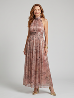 Marlowe & June™ | Textured Finish Sleeveless Midi Dress
