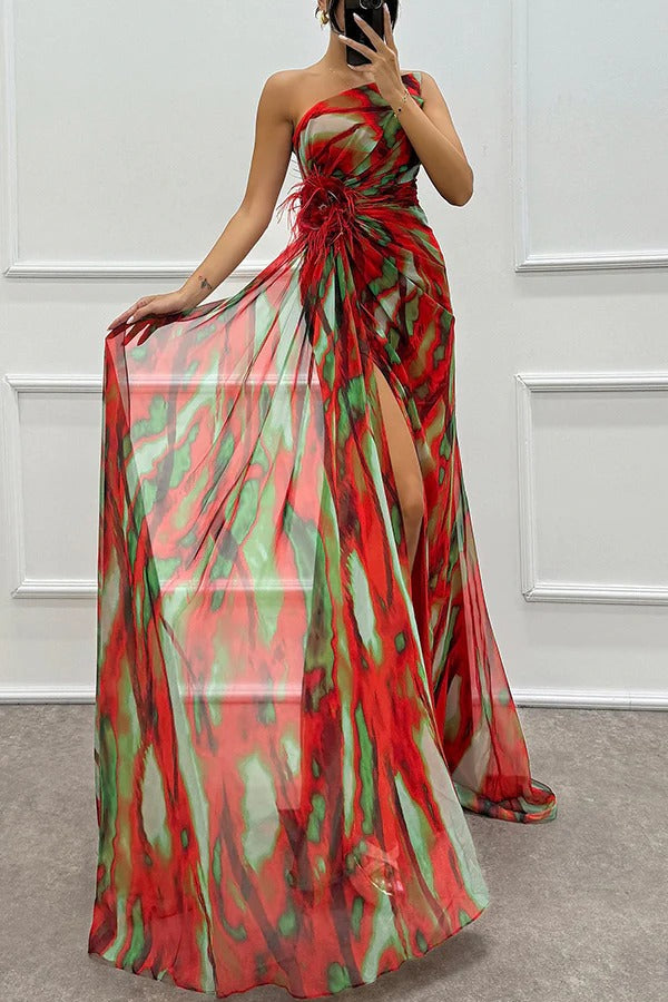 Marlowe & June™ | Vibrant Draped Dress