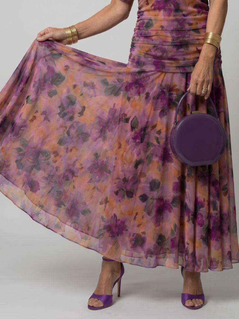 Marlowe & June™ | Off Shoulder Flow Midi Dress