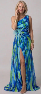 Marlowe & June™ | Vibrant Draped Dress