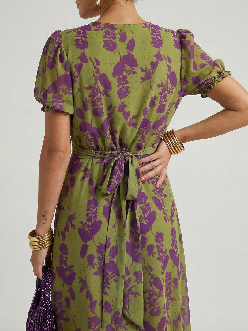 Marlowe & June™ | Relaxed Floral Midi Dress