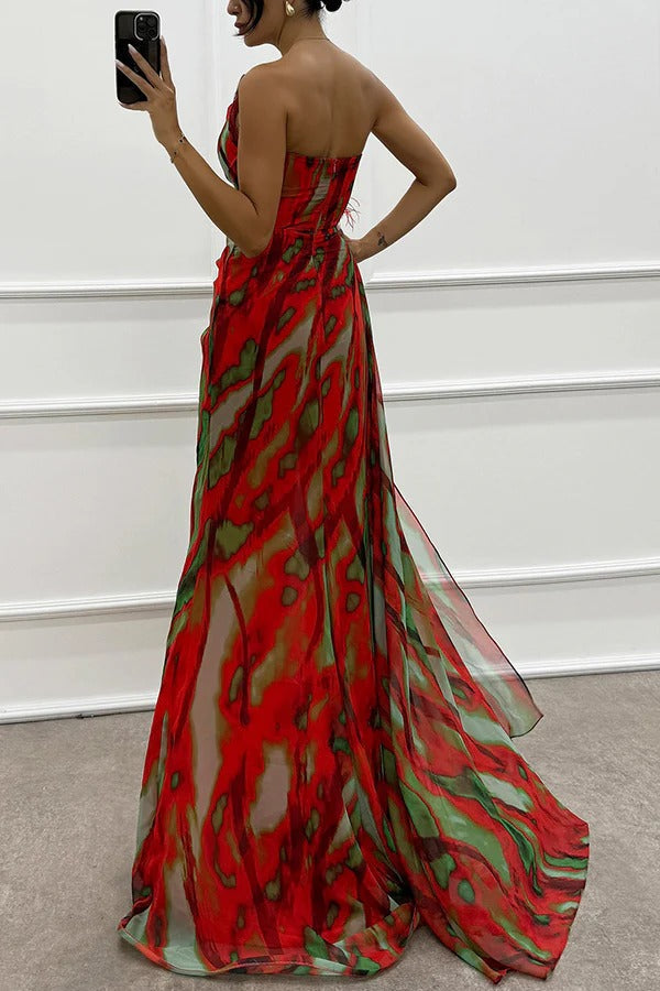Marlowe & June™ | Vibrant Draped Dress