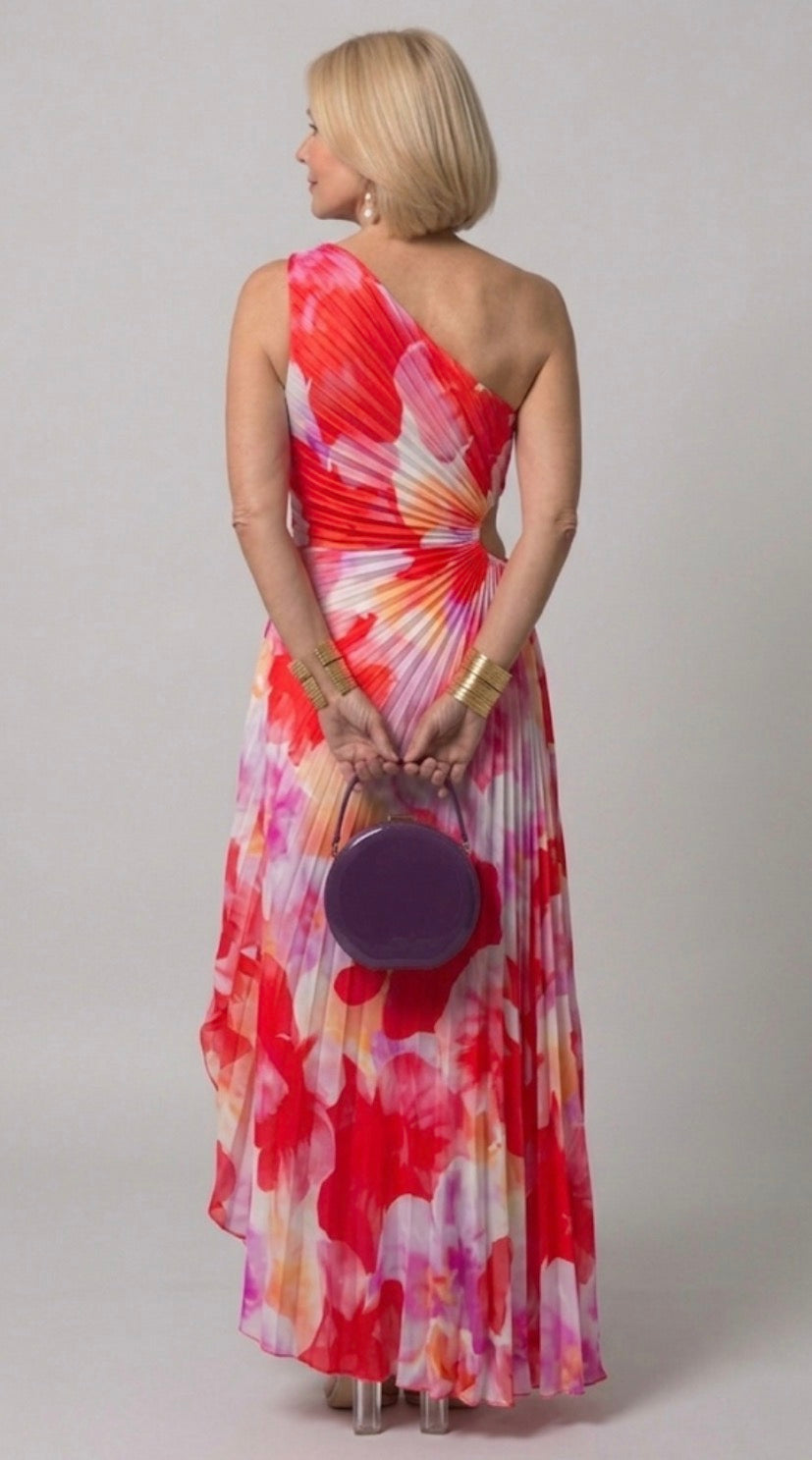 Marlowe & June™ | Pleated One-Shoulder Dress