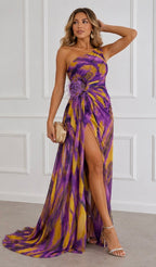 Marlowe & June™ | Vibrant Draped Dress