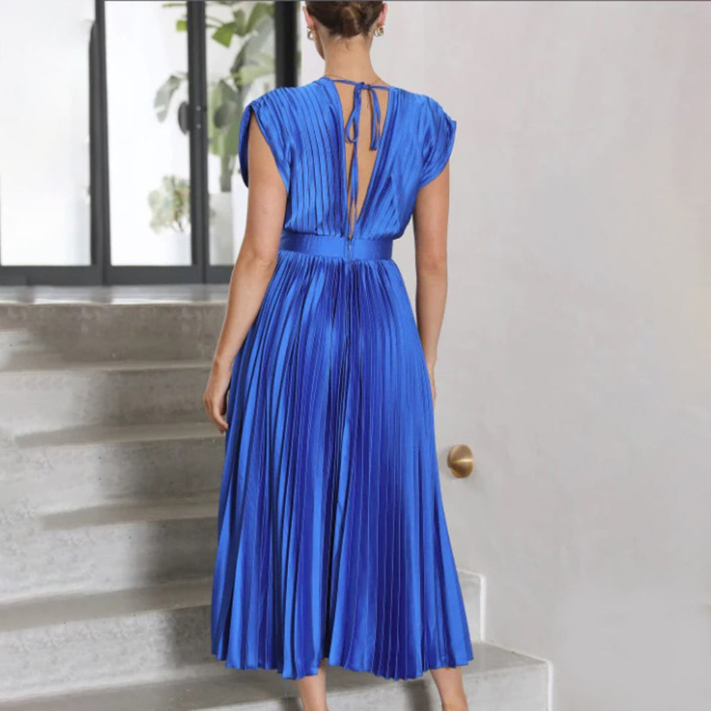 Marlowe & June™ | Timeless Pleated Midi Dress