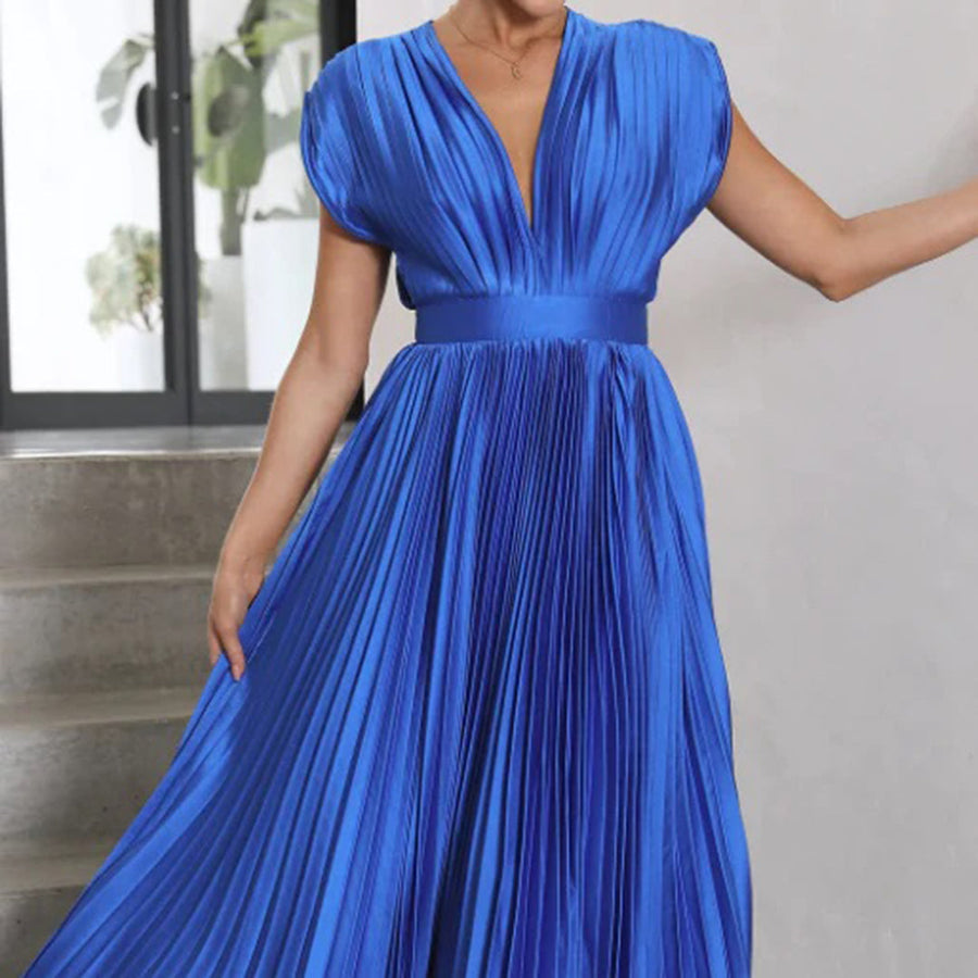 Marlowe & June™ | Timeless Pleated Midi Dress