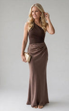 Marlowe & June™ | Maxi Dress with a Guilt in Satin