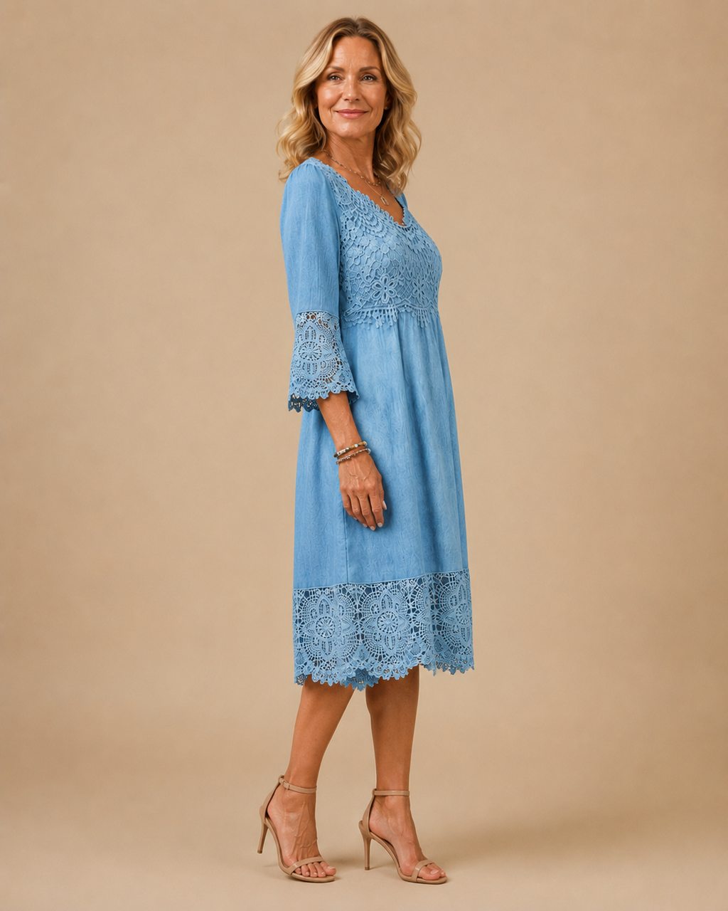 Laura | Women's Cocktail Midi Dress