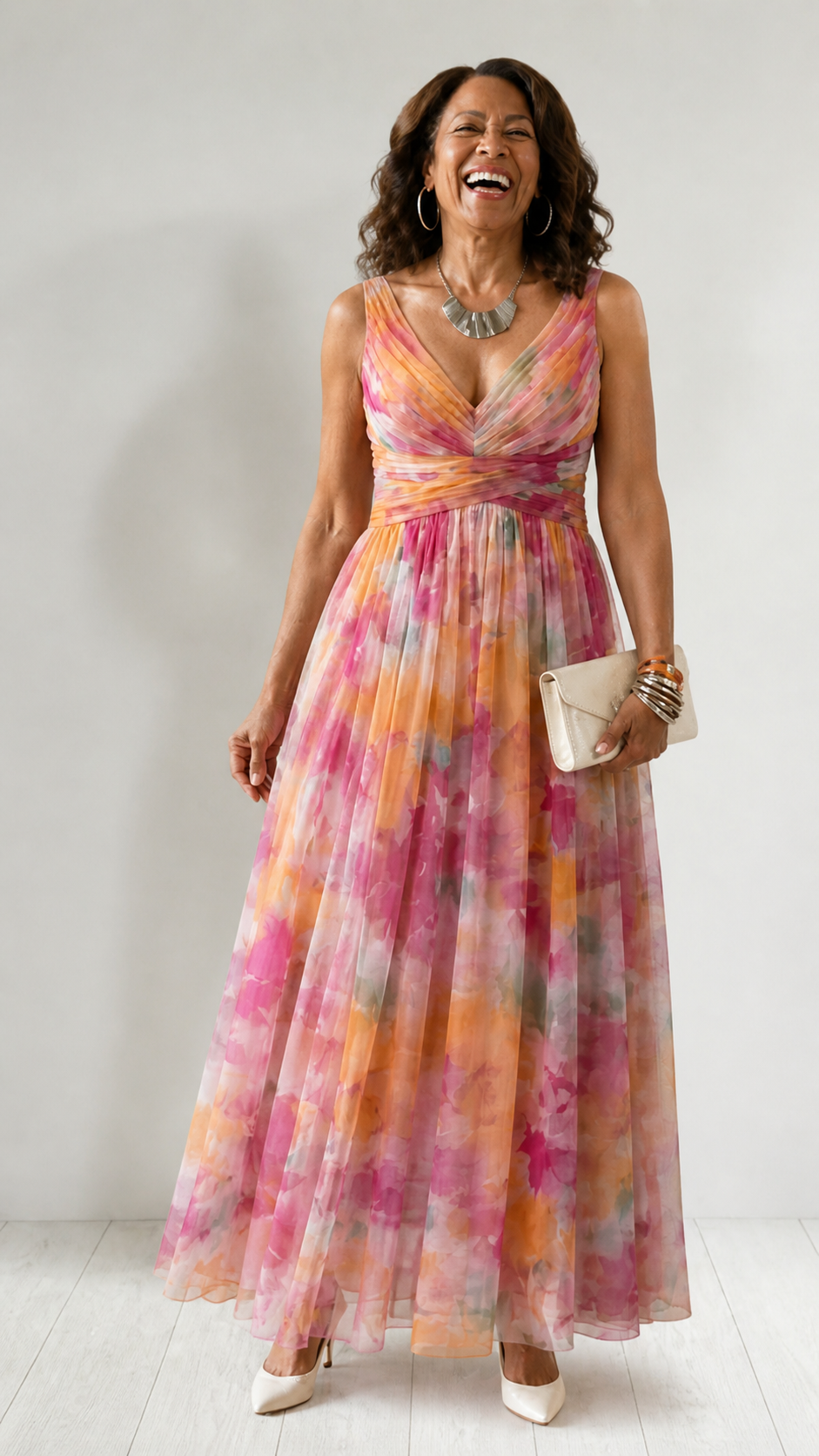 Marlowe & June™ | Soft Wrap Maxi Dress