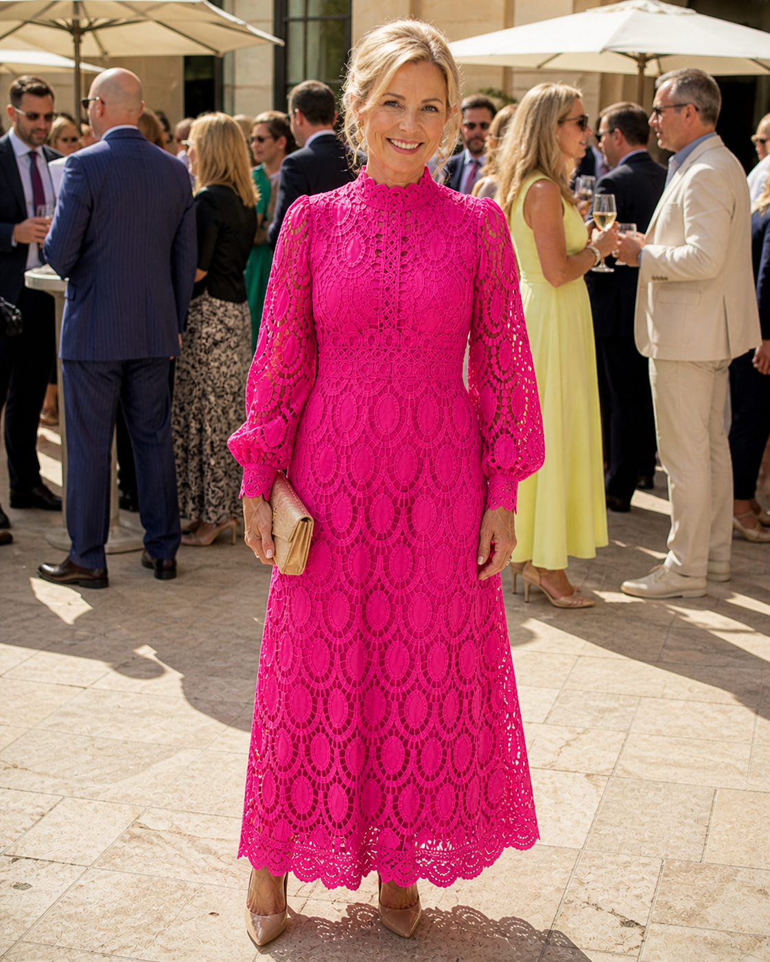 Marlowe & June™ | Lace Midi Dress