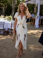 Marlowe & June™ | Elegant Wrap Dress