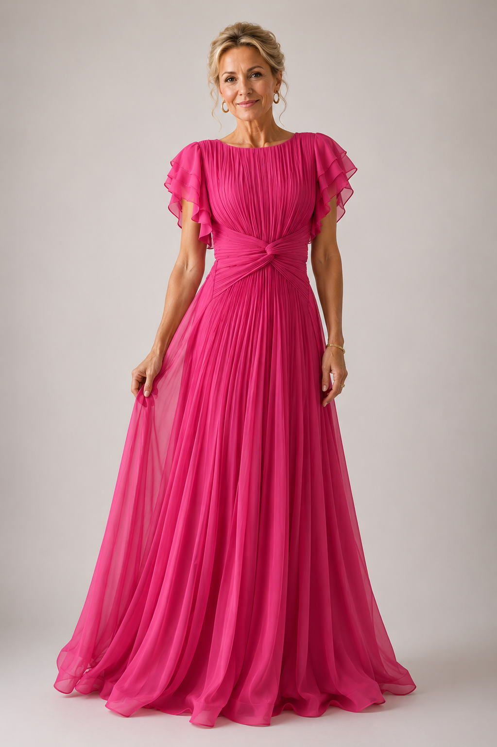 Marlowe & June™ | Pleated Evening Dress