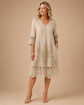 Laura | Women's Cocktail Midi Dress
