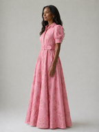Marlowe & June™ | Belted Floral Maxi Dress