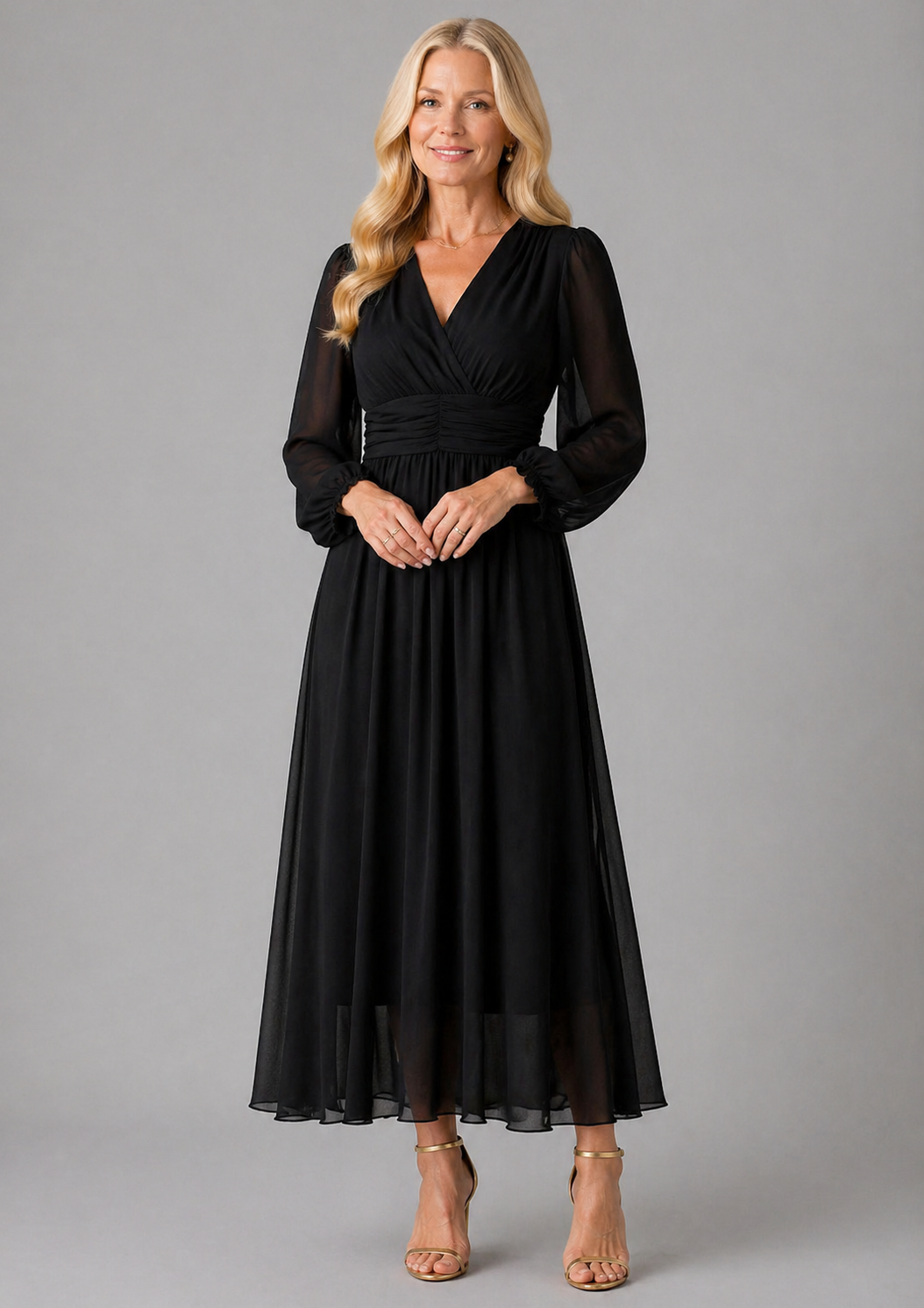 Marlowe & June™ | Elegant Wrap Dress