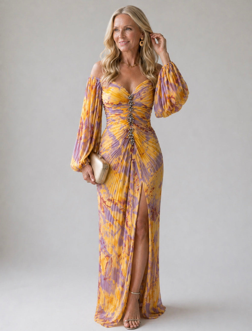 Marlowe & June™ | Elegant Dress with V-Neck