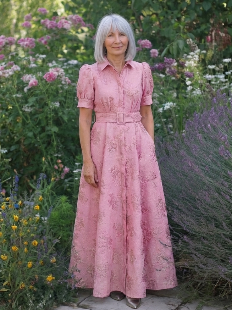 Marlowe & June™ | Belted Floral Maxi Dress