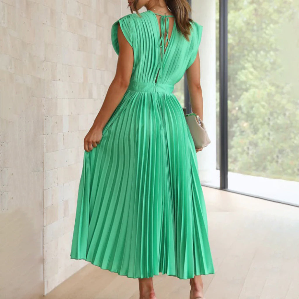 Marlowe & June™ | Timeless Pleated Midi Dress
