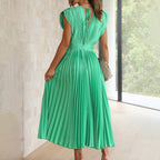Marlowe & June™ | Timeless Pleated Midi Dress
