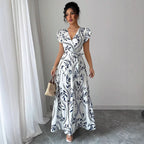 Marlowe & June™ | Sophie Flowy Midi Dress – Effortless Everyday Elegance