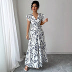 Marlowe & June™ | Sophie Flowy Midi Dress – Effortless Everyday Elegance
