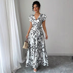 Marlowe & June™ | Sophie Flowy Midi Dress – Effortless Everyday Elegance