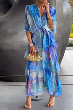 Marlowe & June™ | Layered Floral Sun Dress