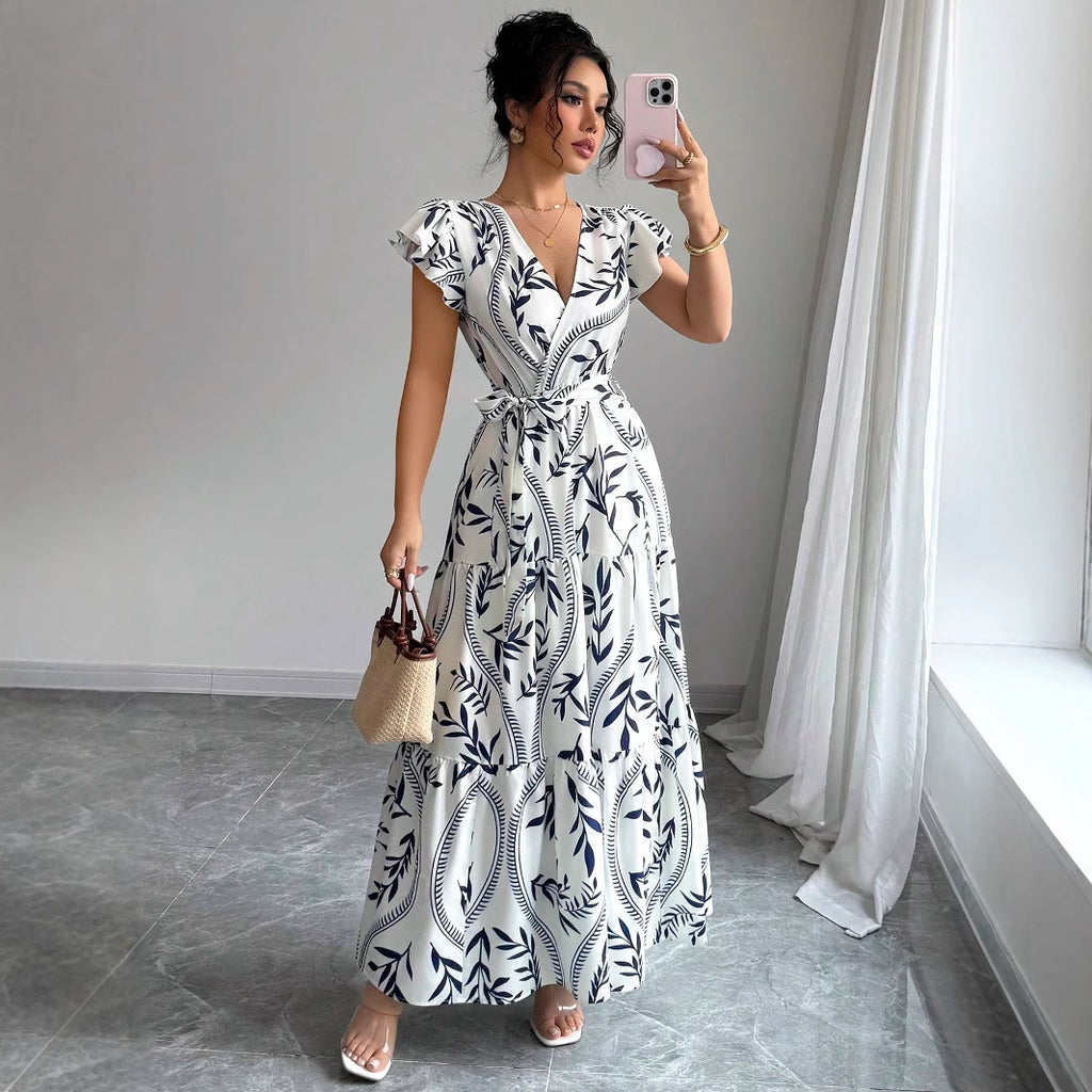 Marlowe & June™ | Sophie Flowy Midi Dress – Effortless Everyday Elegance