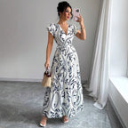 Marlowe & June™ | Sophie Flowy Midi Dress – Effortless Everyday Elegance