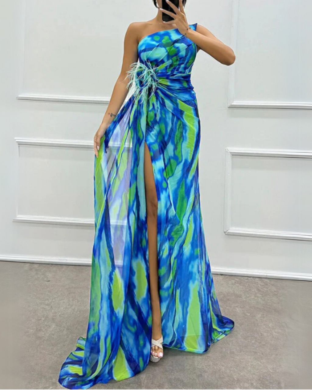 Marlowe & June™ | Vibrant Draped Dress