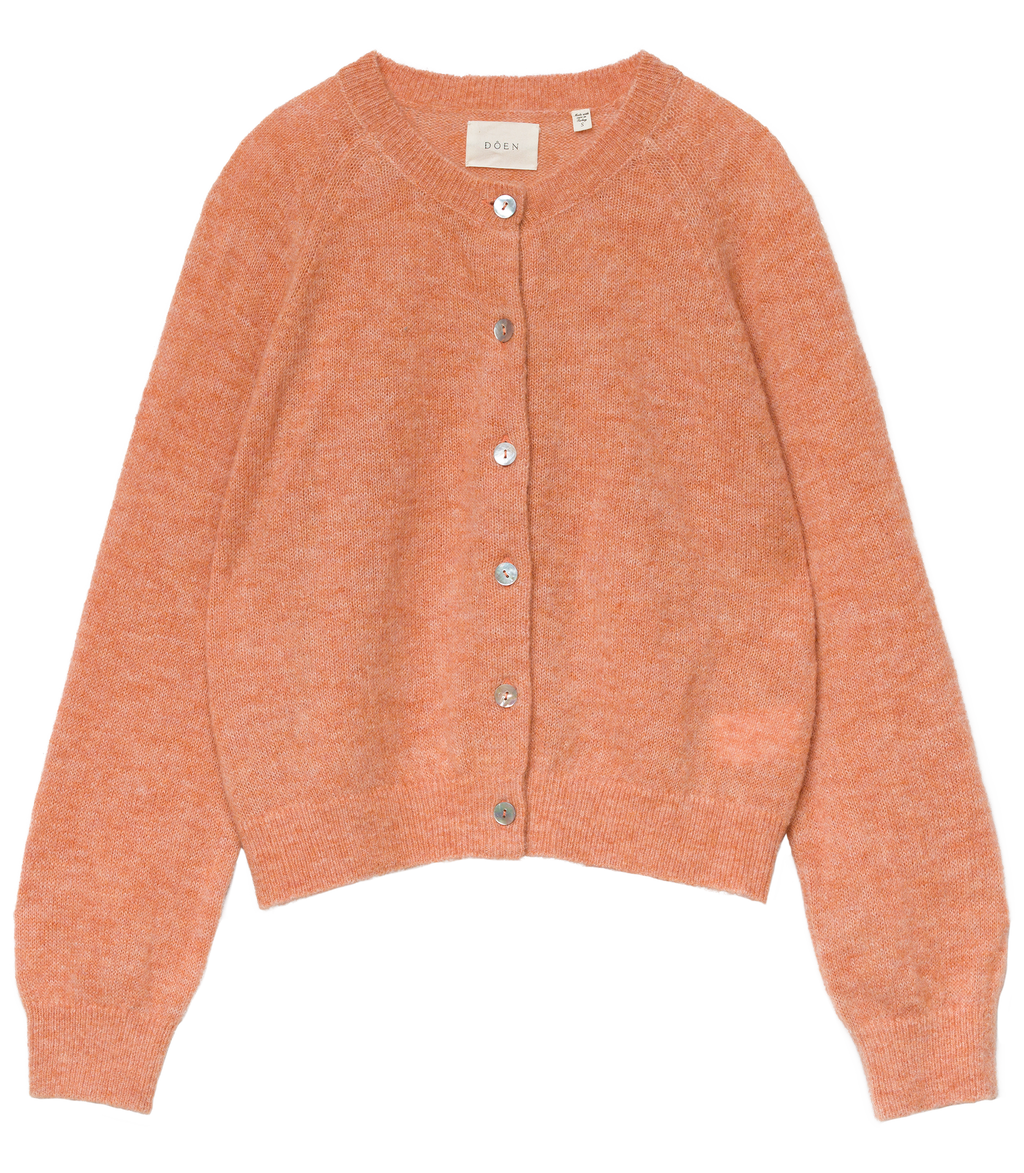 PETRA CARDIGAN -- CORAL