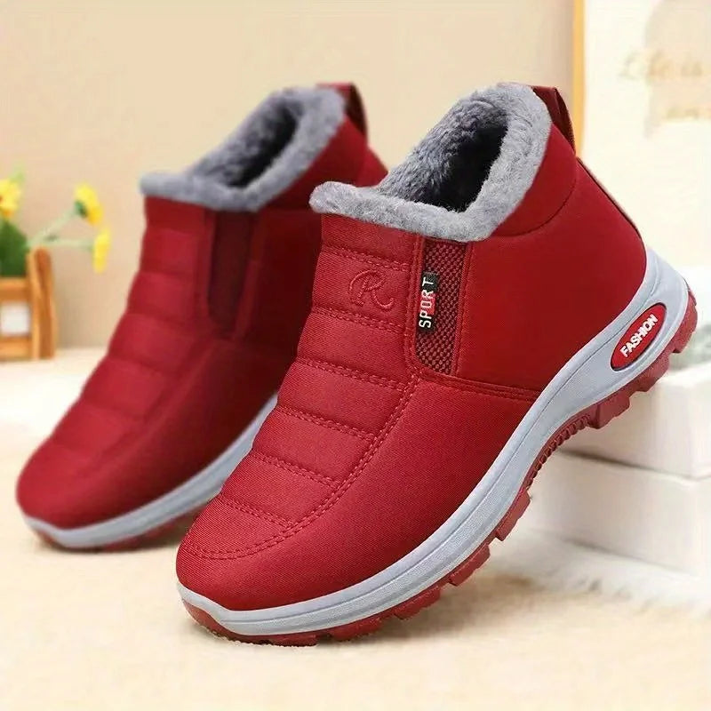 UltraWarm Waterproof Shoes – Anti-Slip Comfort with Soft Wool Lining