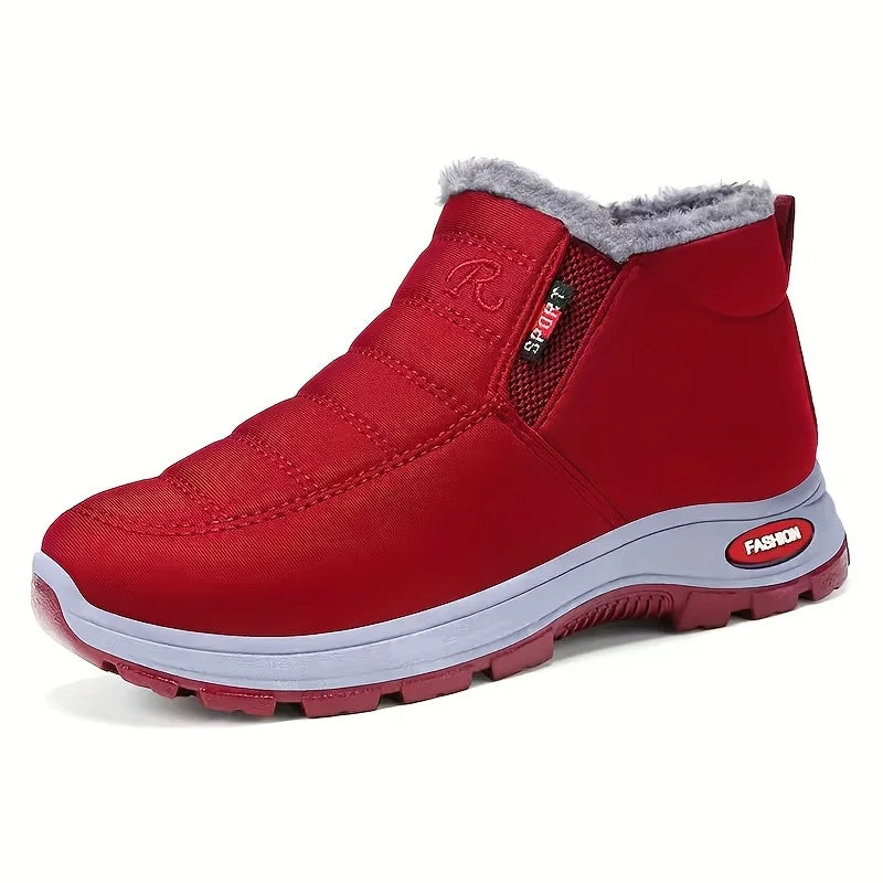UltraWarm Waterproof Shoes – Anti-Slip Comfort with Soft Wool Lining