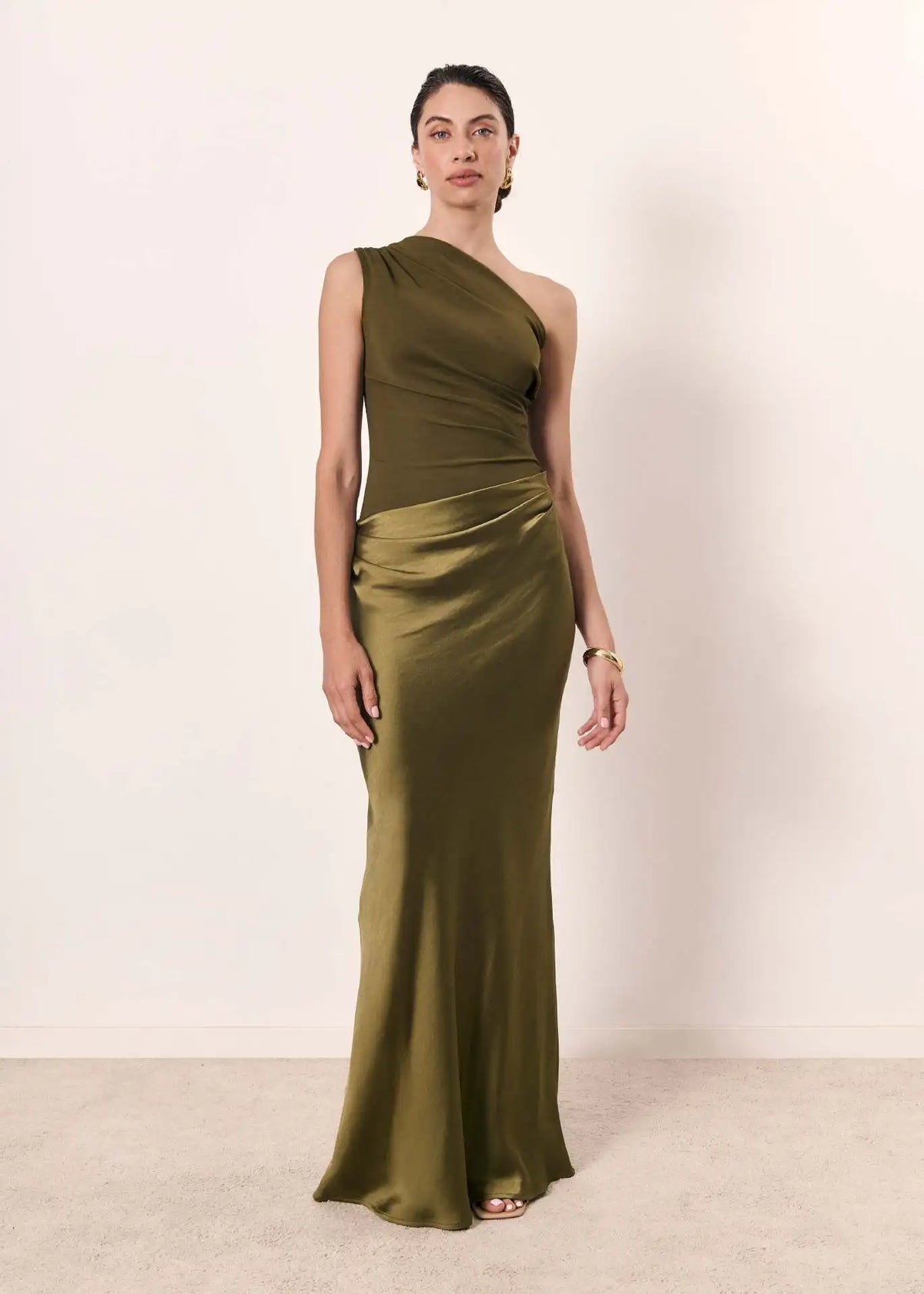 Marlowe & June™ | Maxi Dress with a Guilt in Satin