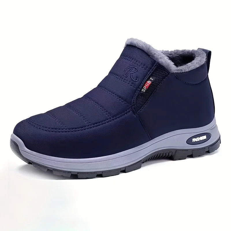 UltraWarm Waterproof Shoes – Anti-Slip Comfort with Soft Wool Lining