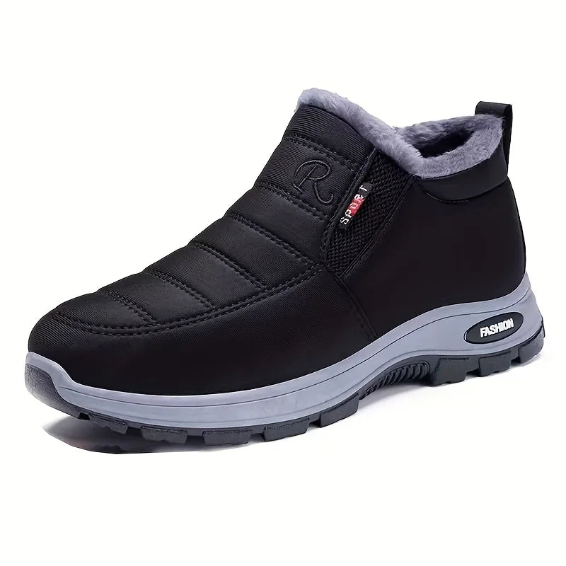 UltraWarm Waterproof Shoes – Anti-Slip Comfort with Soft Wool Lining