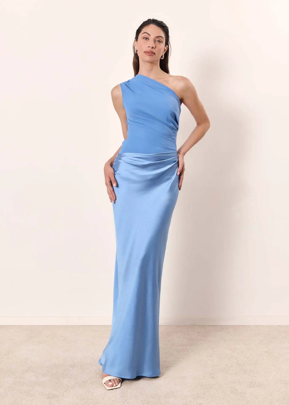 Marlowe & June™ | Maxi Dress with a Guilt in Satin