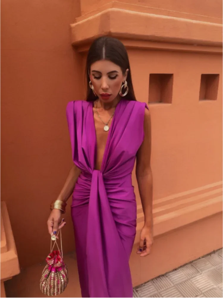 Marlowe & June™ | Elegant Pleated Dress
