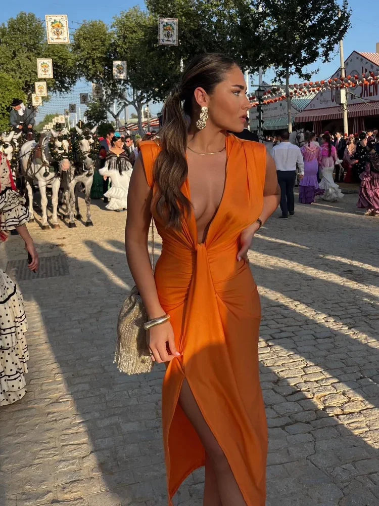 Marlowe & June™ | Elegant Pleated Dress