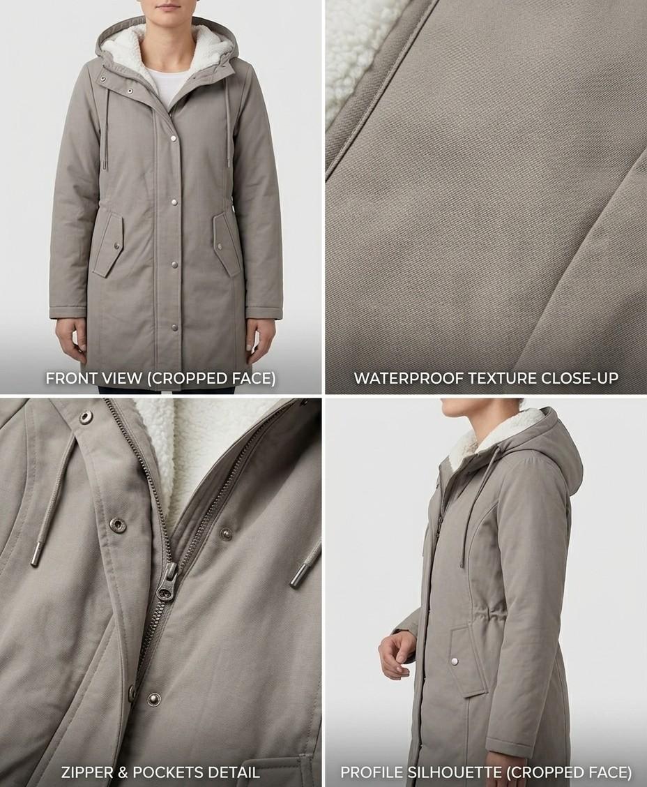 Debbie | Hooded Weatherproof Coat