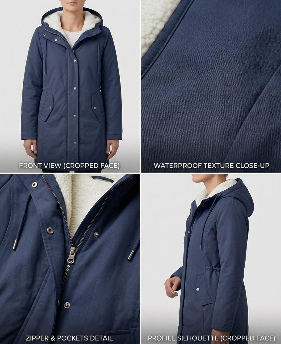 Debbie | Hooded Weatherproof Coat