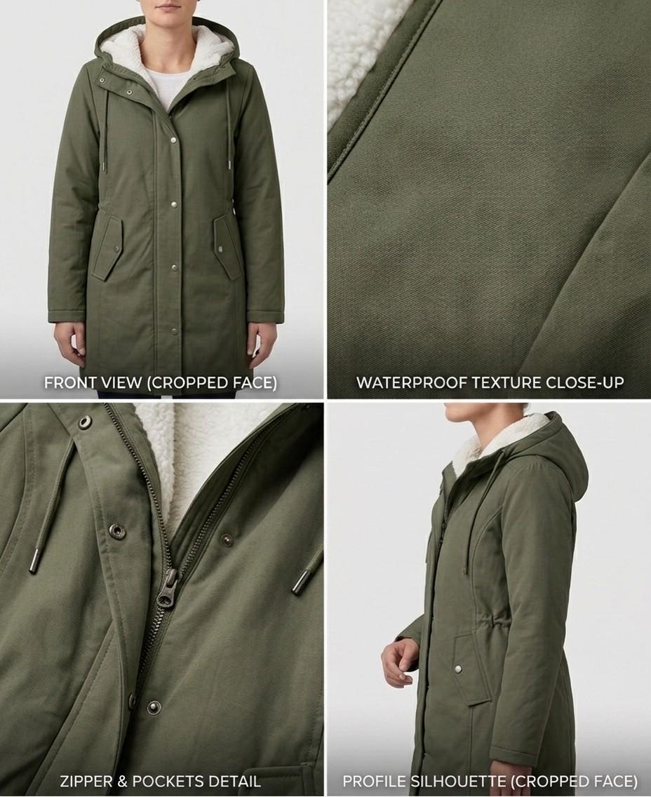 Debbie | Hooded Weatherproof Coat