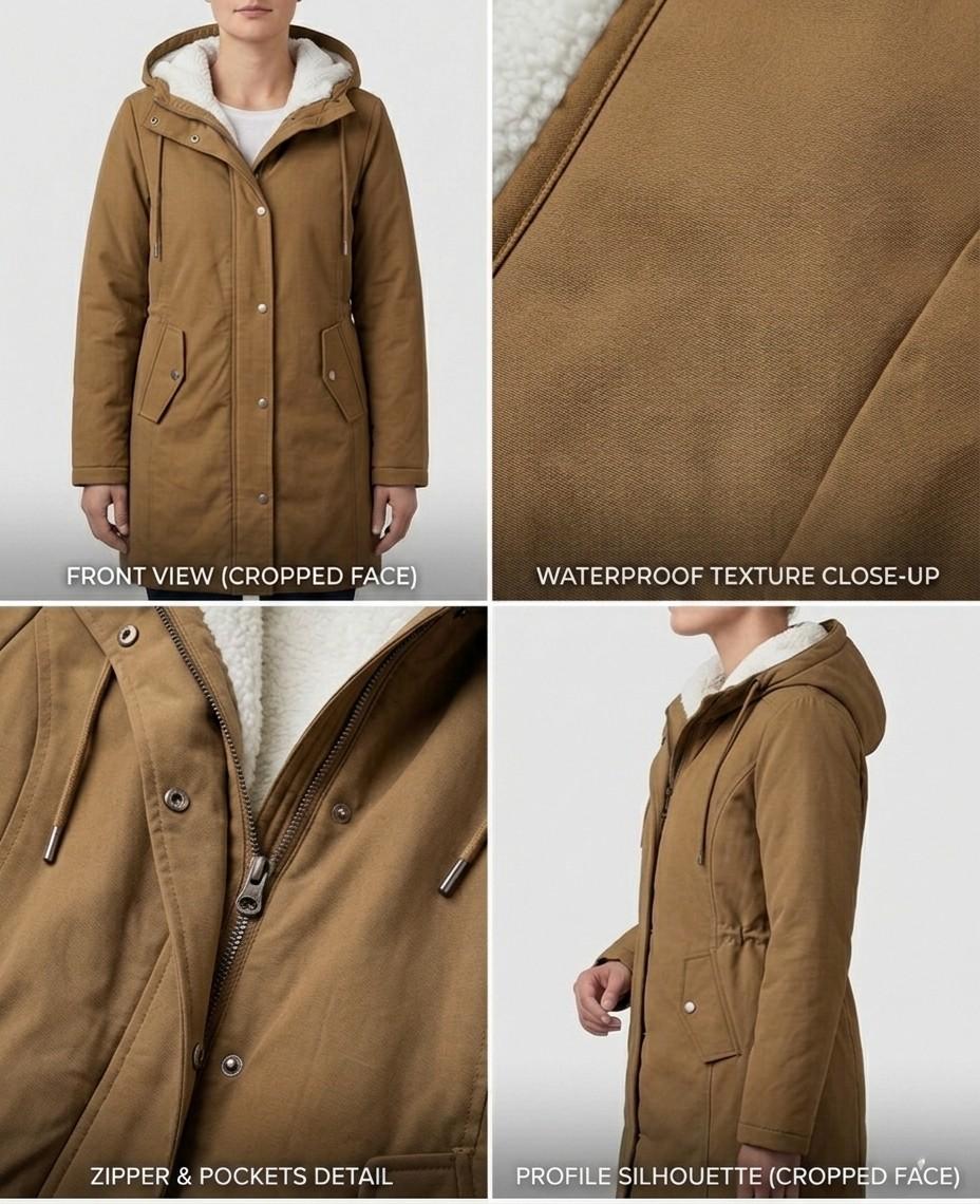 Debbie | Hooded Weatherproof Coat