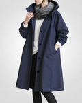 Brooklyn™ | Warm Long Trench Coat With Hood