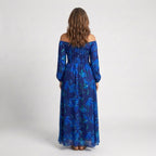 Marlowe & June™ | Off Shoulder Floral Maxi Dress