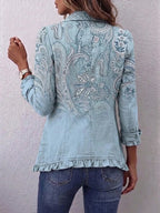 Lois | Boho Ruffled Jacket